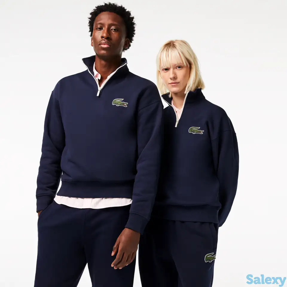 Толстовка lacoste unisex oversize fit, фотография 1