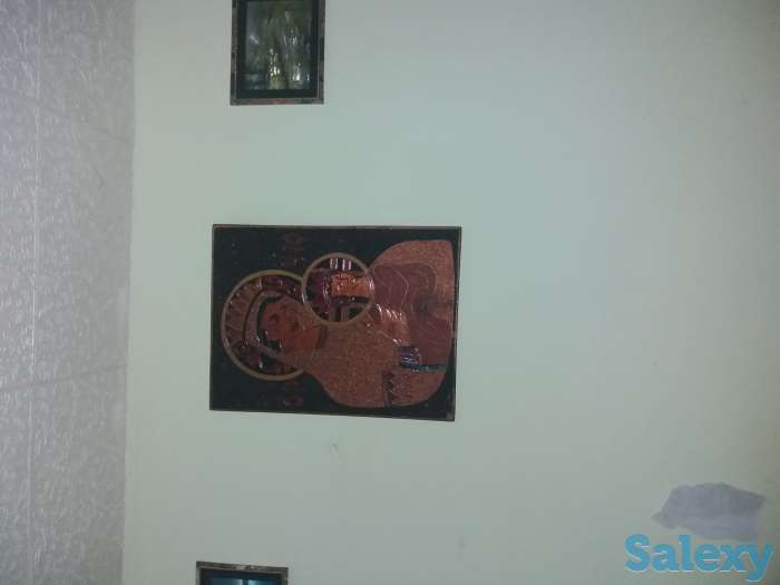 Икона ручной работы покрытая медной крошкой, фотография 3