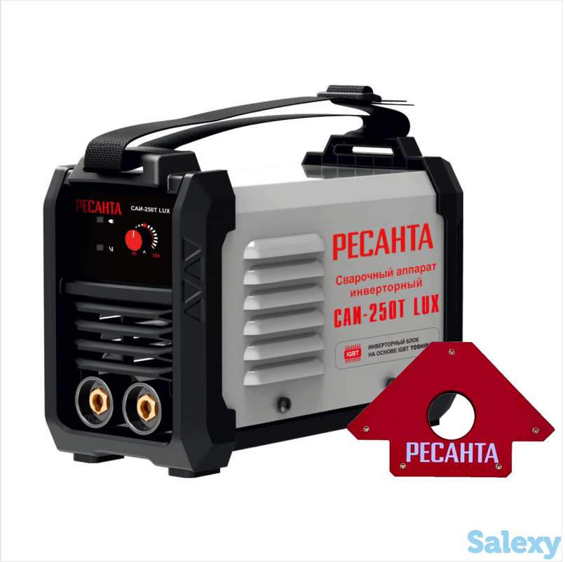 Сварочный аппарат РЕСАНТА 190/250проф, 190/220/250ПН магнит маска, фотография 9