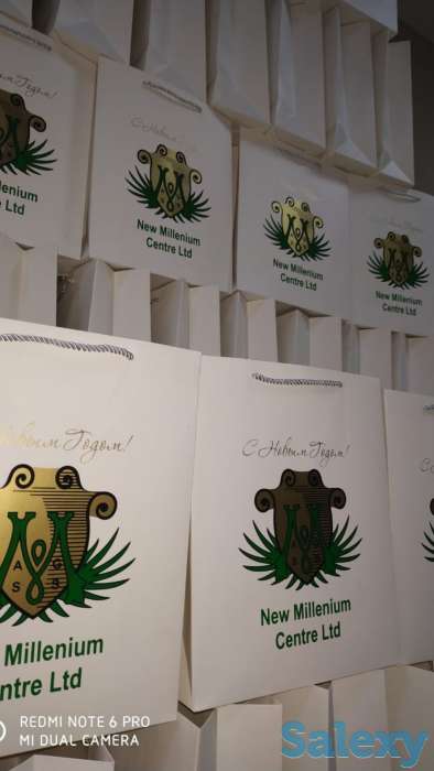 Бумажные  и крафтовые пакеты с логотипом, фотография 4