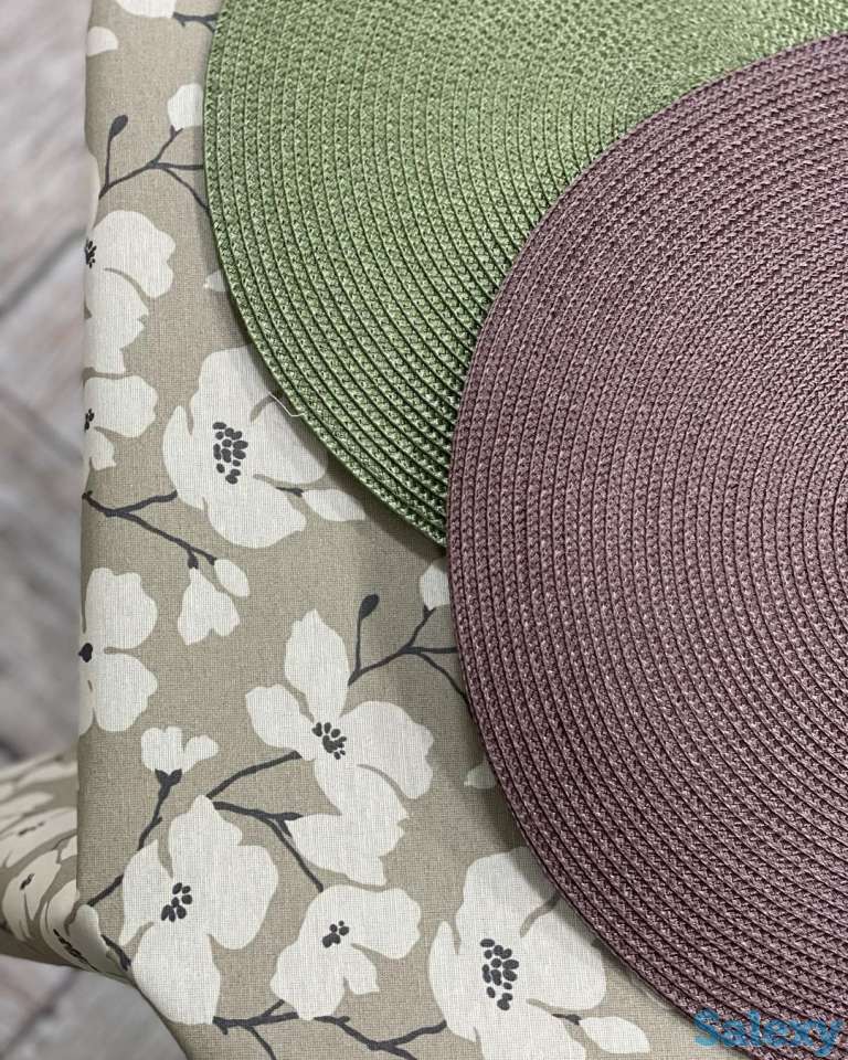 Шикарная итальянская скатерть Lucia Forino ширина 140 см, фотография 4