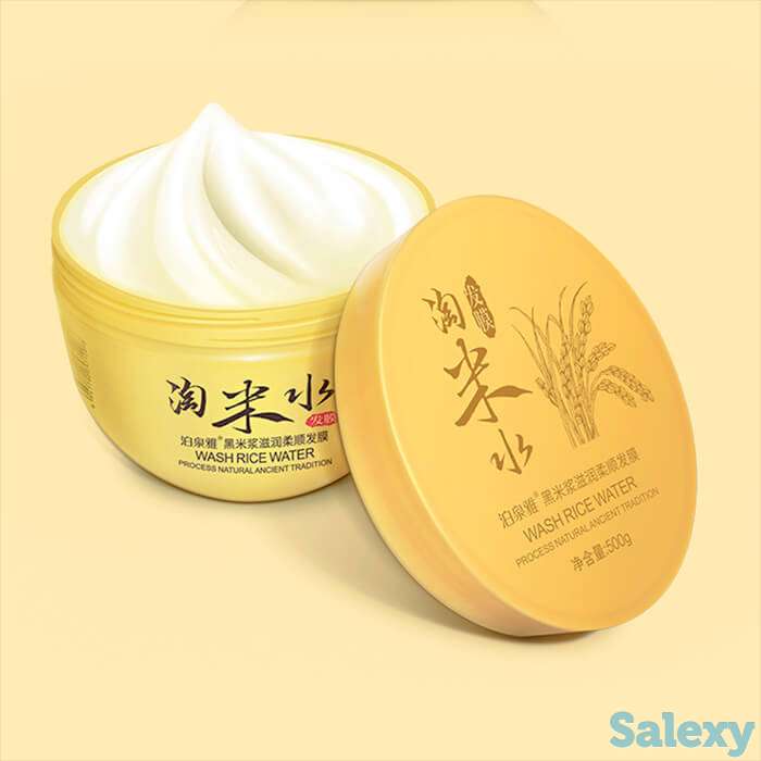 Маска для волос bioaqua wash rice water hair mask, фотография 2