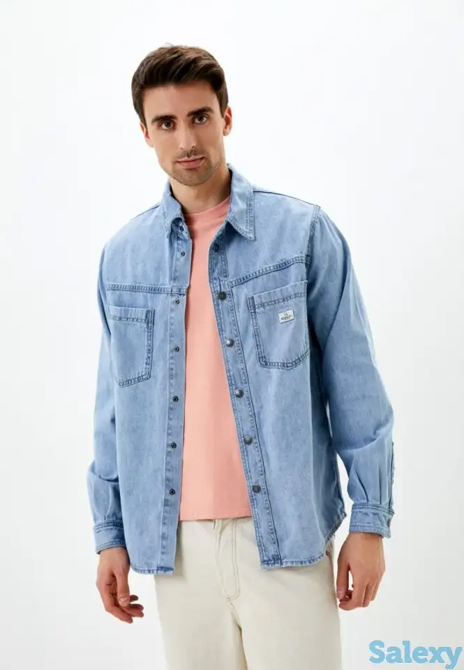 Рубашка джинсовая mossmore, фотография 1