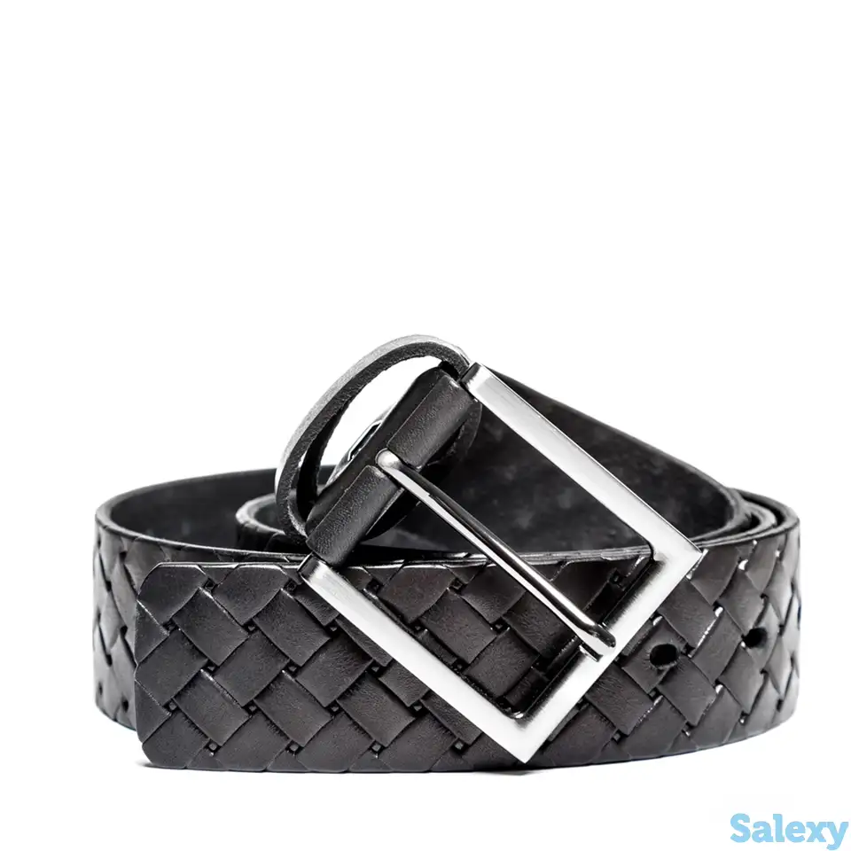 Ремень мужской abbots black, фотография 2