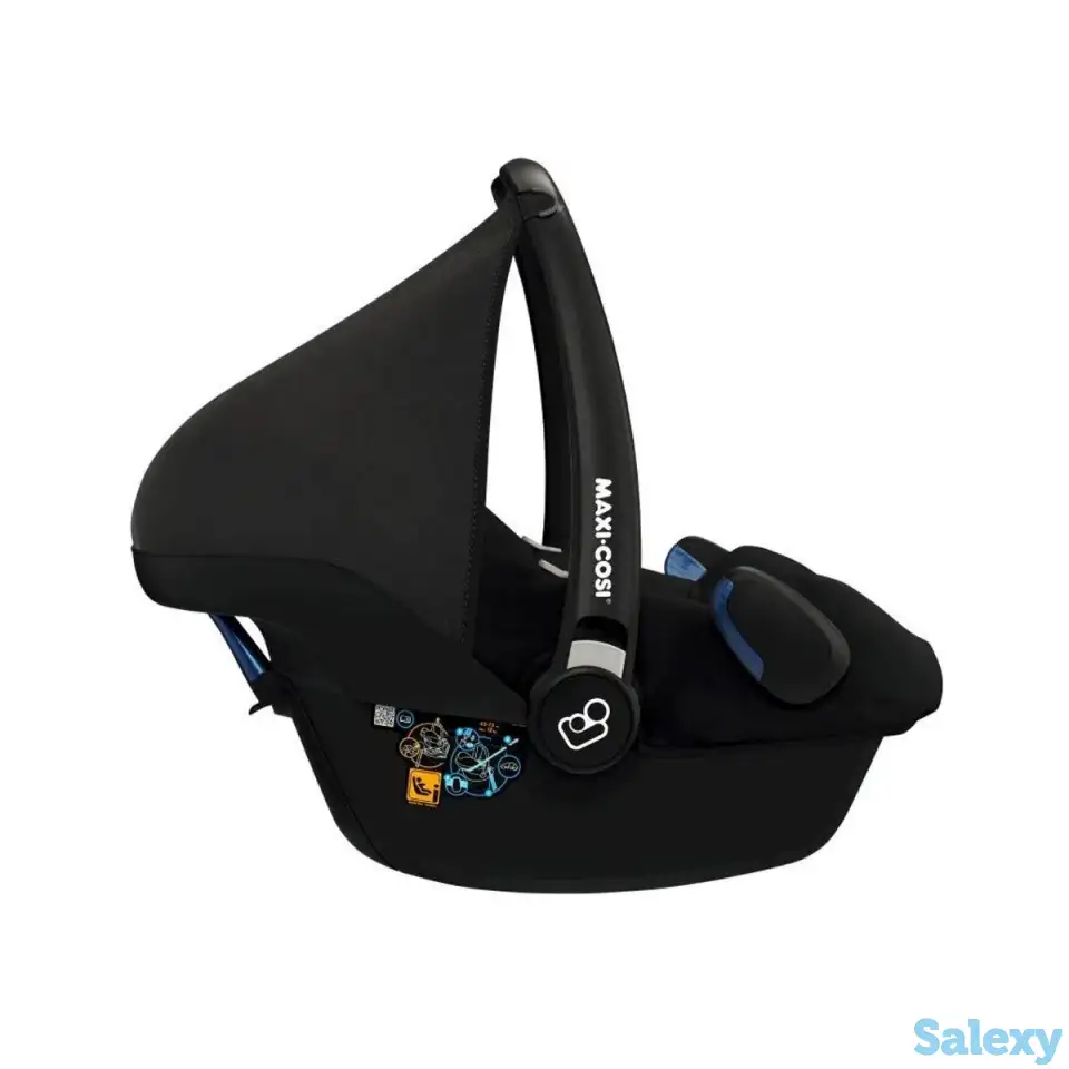 Maxi-Cosi Удерживающее устройство для детей 0-13 кг Rock Black Grid черная сетка 2шт/кор, фотография 1