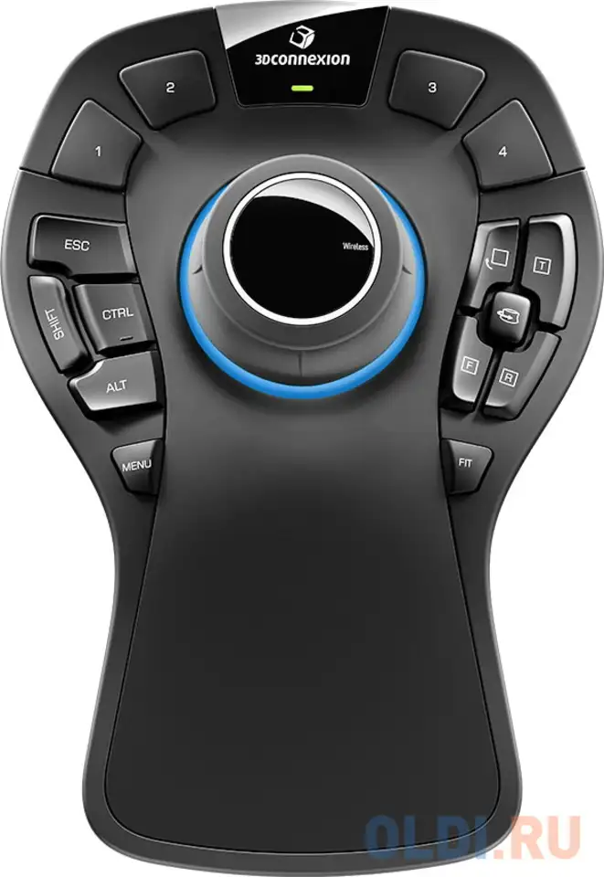 Мышь проводная 3dconnexion 3dx-700040 чёрный usb, фотография 1