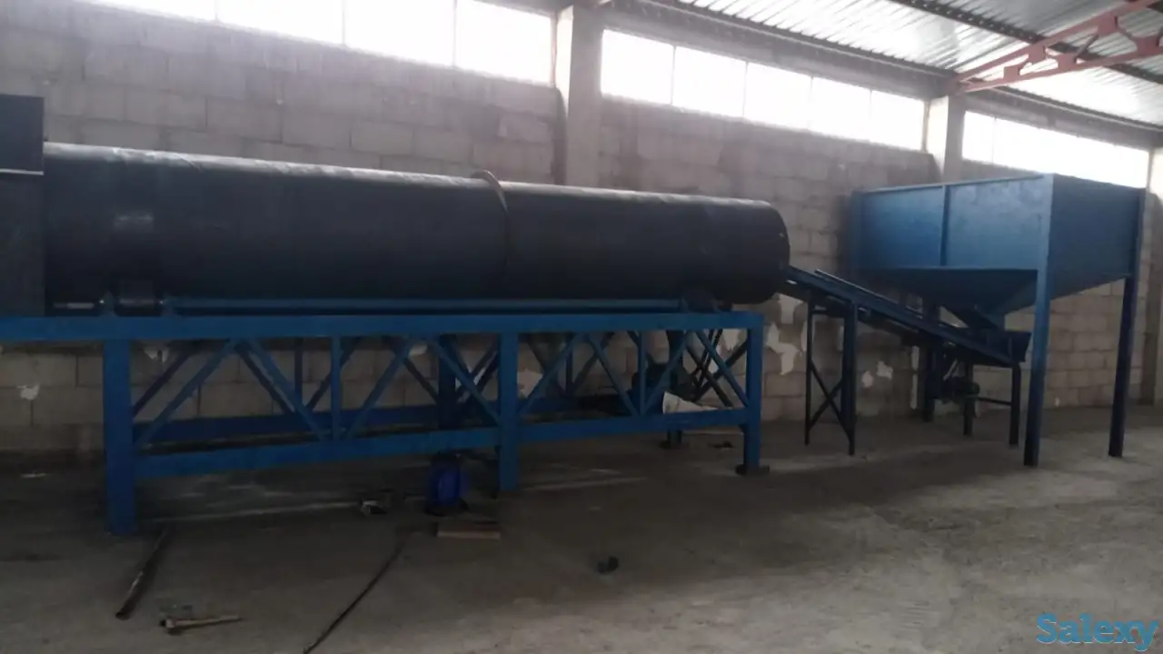 Сушим сыпучие материалы песок, известь, ПГС, отсев, сникерс, раствор длябетона, фотография 1