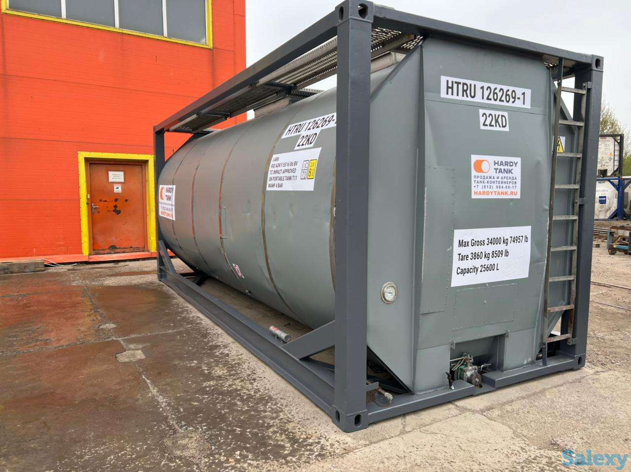 Танк-контейнер 25600 литров Т11, фотография 3