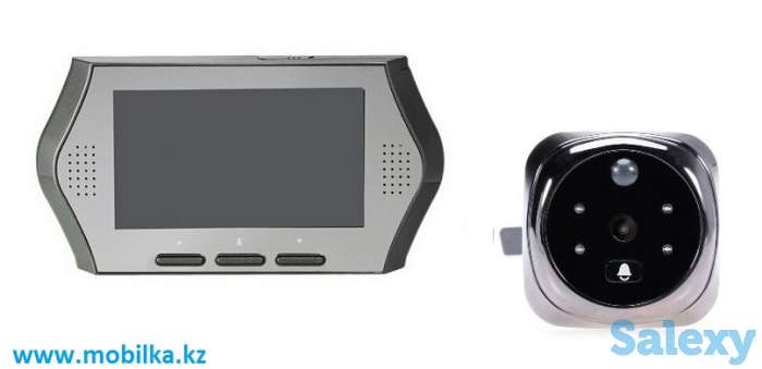 Продам дверной видеоглазок/видеозвонок с датчиком движения, ID4300, фотография 1