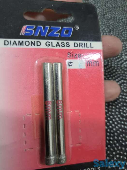 Алмазное сверло по стеклу 6, 10, 20, 22мм, фотография 1