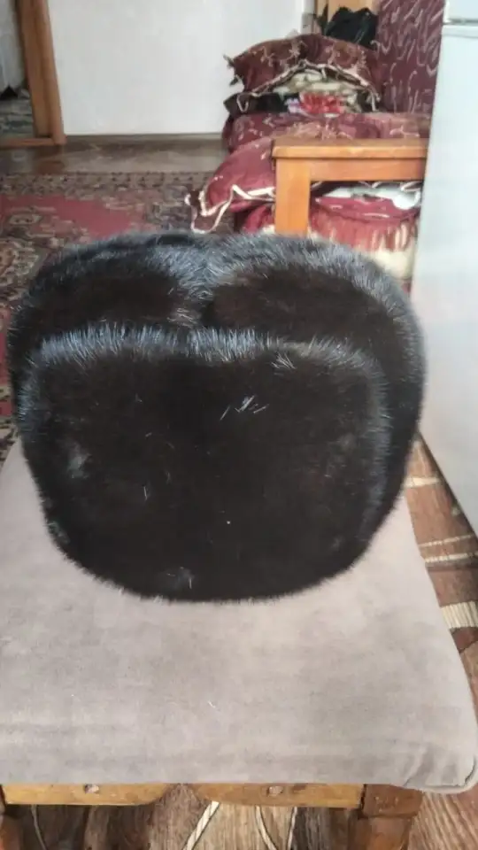 Шапка мужская, норка, новая, фотография 1