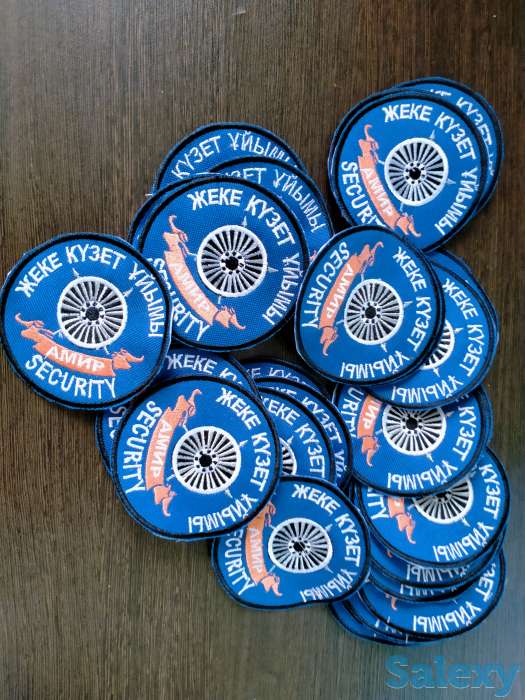 Шевроны, нанесение логотипа, фотография 1