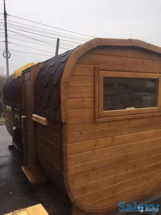 Бани бочки квадро напрямую от Омского производителя, фотография 3