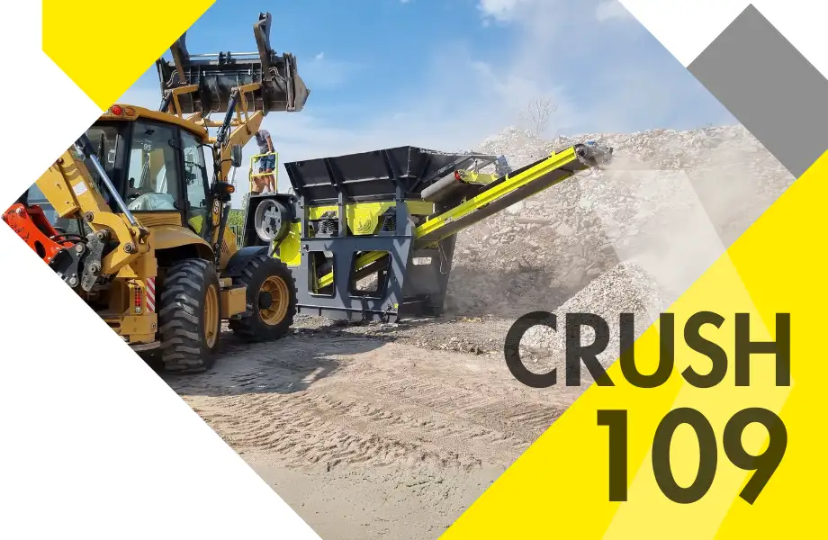 Мобильная дробилка для бетона SKREEN-109, фотография 1