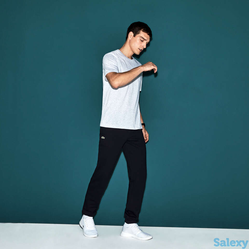 Мужские флисовые брюки lacoste sport tennis, фотография 1