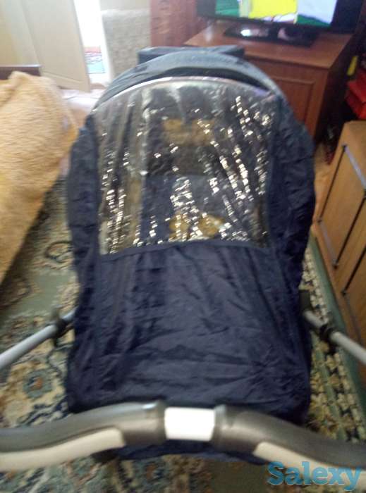продам коляску,складывается, для любой погоды даже в холод,,есть защита от дождя, фотография 4