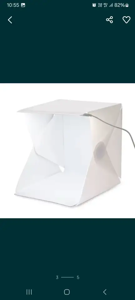 Фотобокс портативный складной, фотография 3