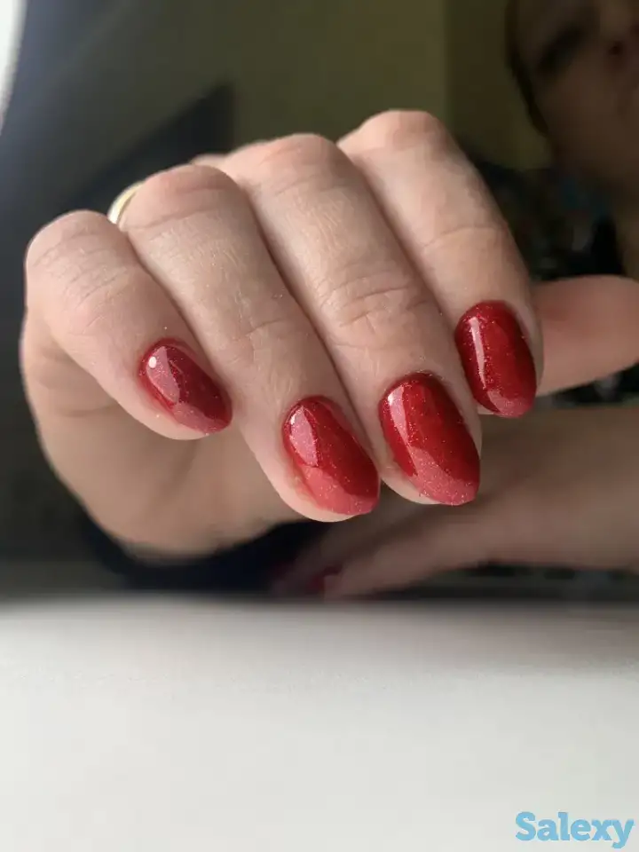 Маникюр(все вкл 3000тг), наращивание ногтей 4500тг, фотография 1