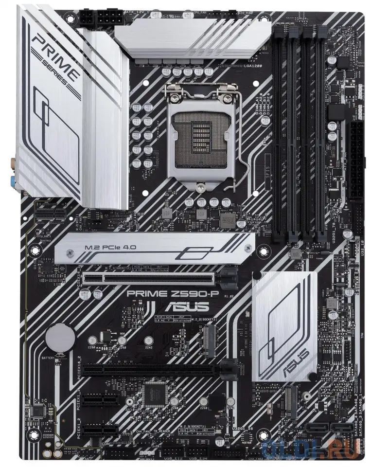 Материнская плата asus prime z590-p, фотография 1