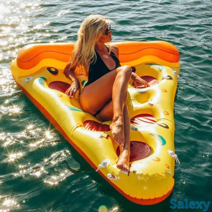 Пляжные оригинальные надувные матрасы,одноместный-двухместный в ассортименте, фотография 4