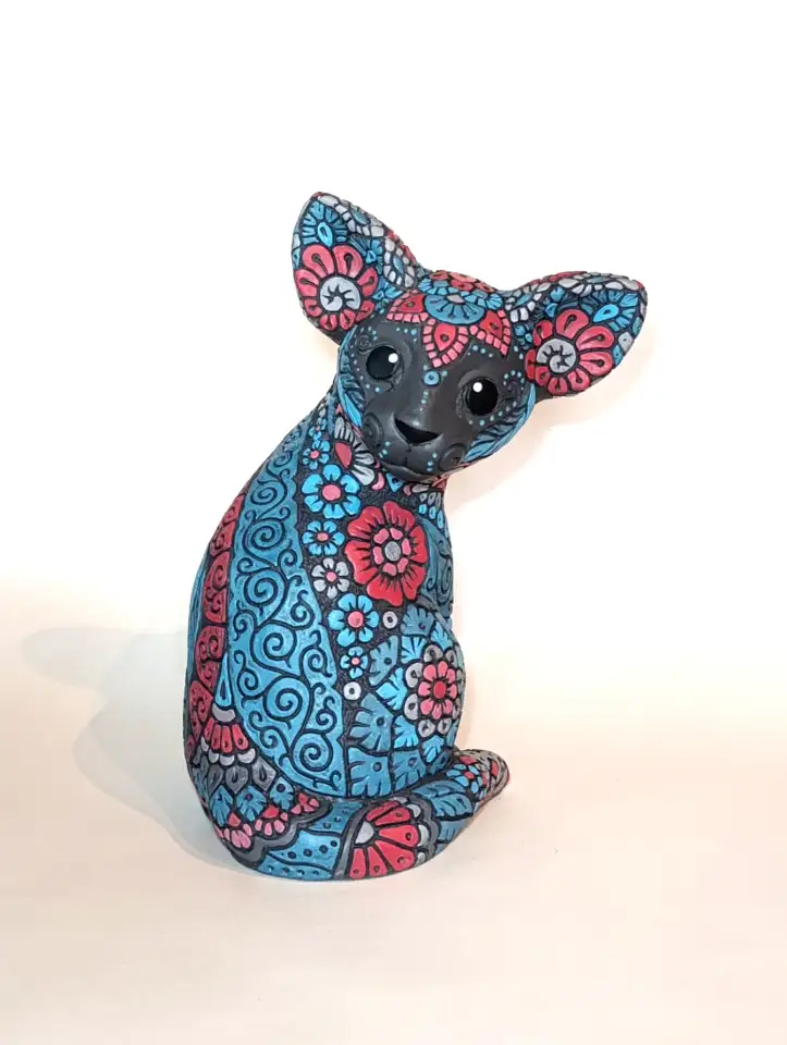 Копилка Кошка ажурная, фотография 3