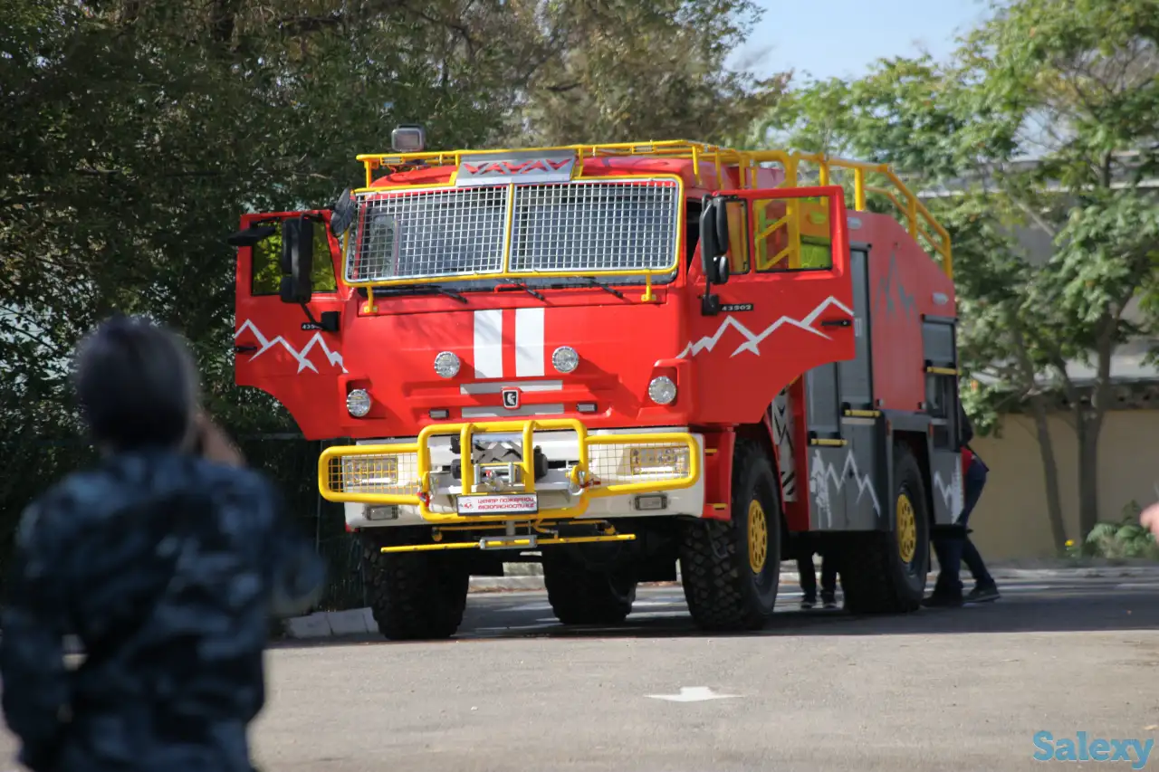 Автоцистерна пожарная АЦ 3,0-50/4 на базовом шасси КамАЗ-43502 «Крона», фотография 9