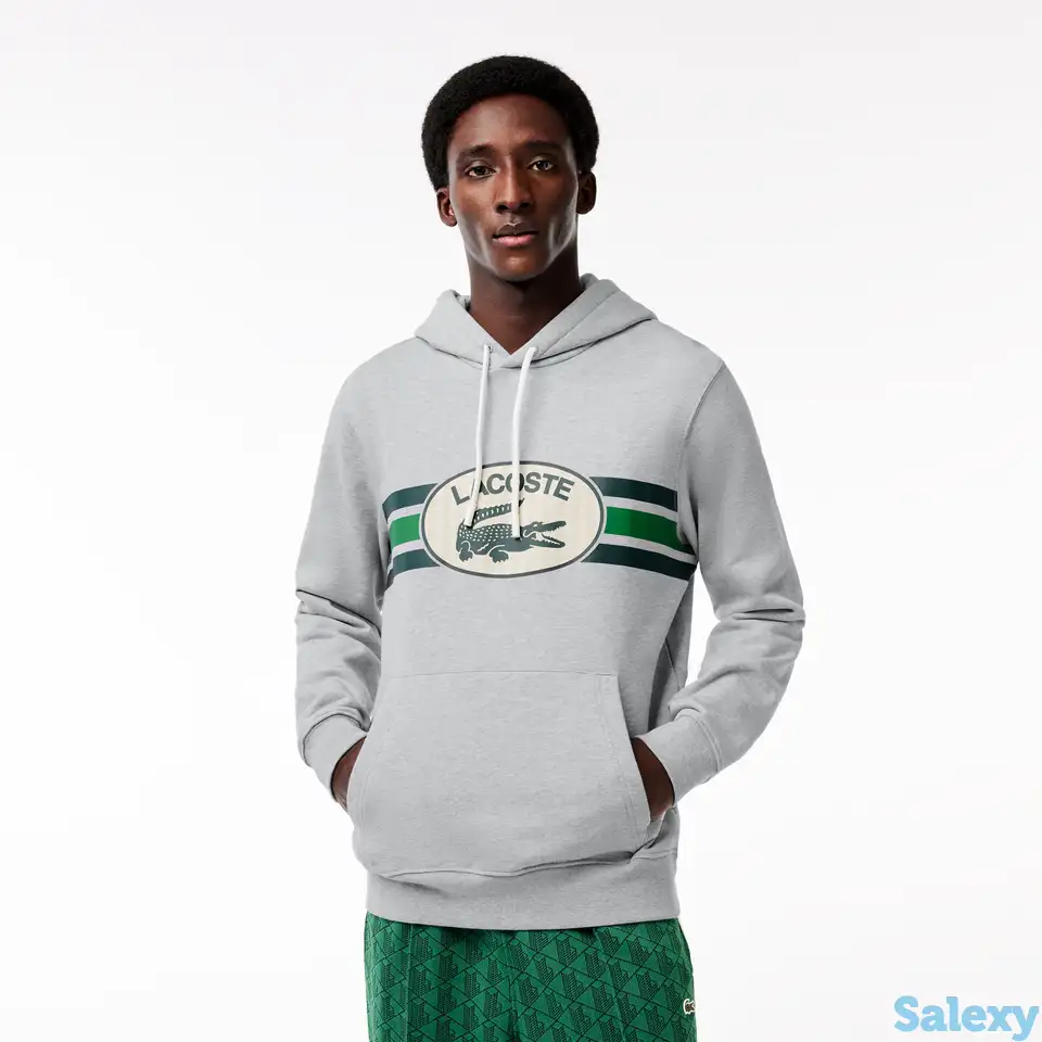 Мужская толстовка lacoste с флисом, фотография 1