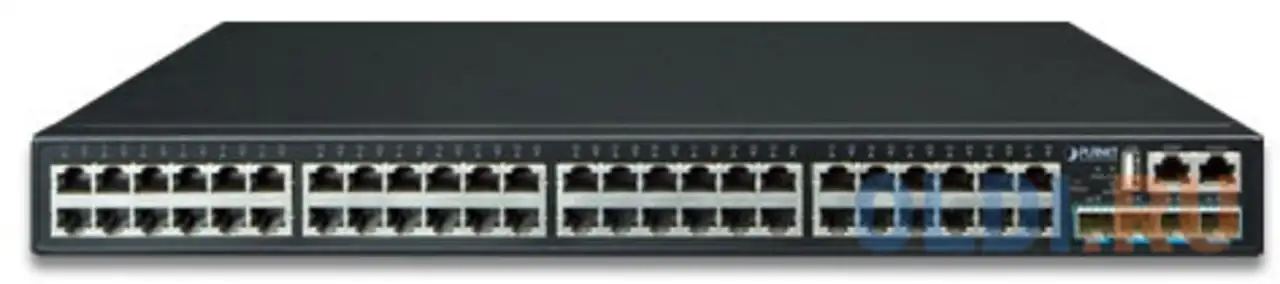 Layer 3 48-port 10/100/1000t + 4-port 10g sfp+ stackable managed gigabit, фотография 1