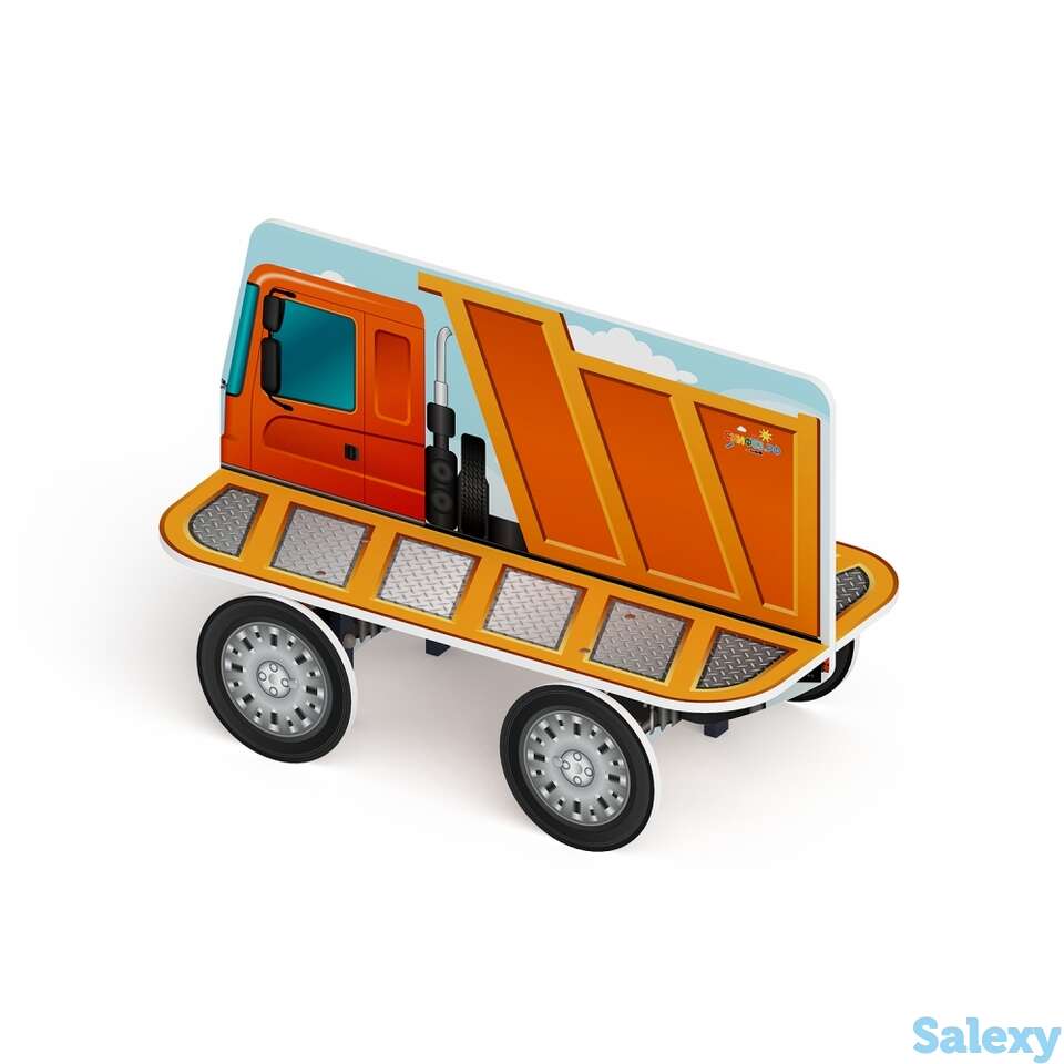 Скамейка детская грузовичок мф 41.03.04, фотография 1