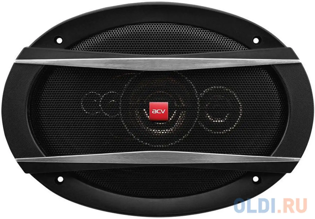 Колонки автомобильные acv pi-694e 240вт 88дб 4ом 16x23см (6x9дюйм) (ком.:2кол.) коаксиальные, фотография 1