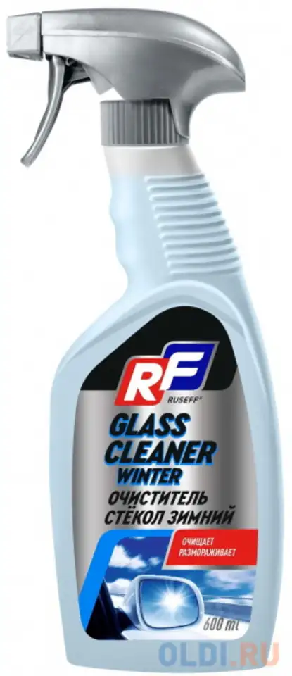 15163n ruseff очиститель стекол (зимний) (600мл), фотография 1