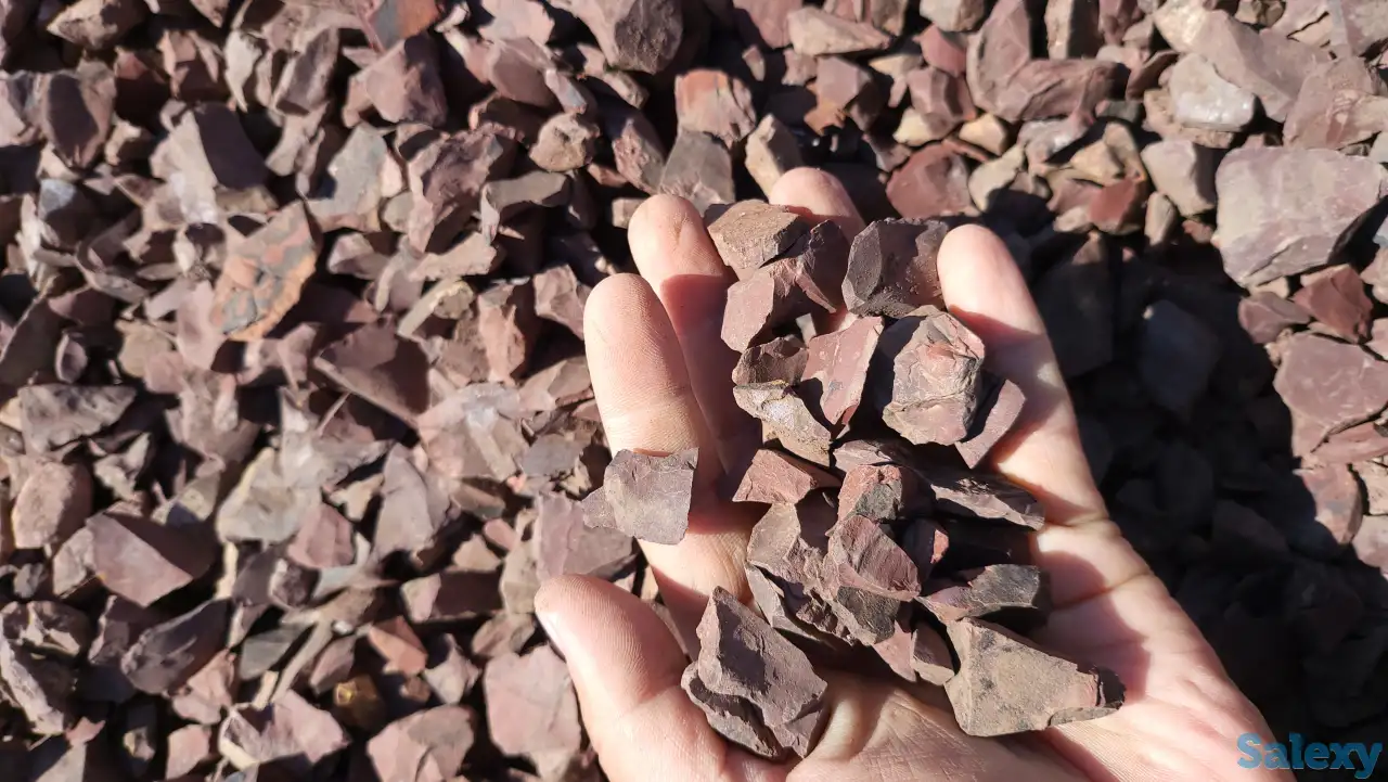 Мраморная крошка и галька. Камни для ландшафта, фотография 1