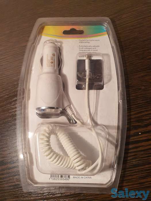 Автомобильное зарядное устройство iphone 5 ipad mini ipod зарядка, фотография 2