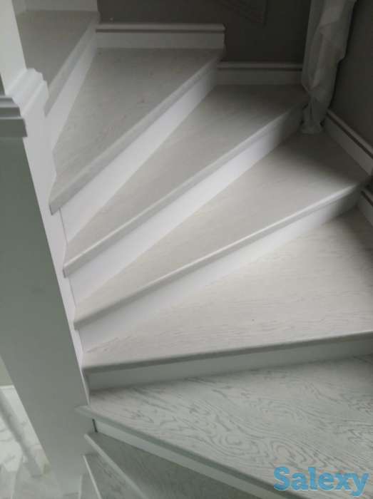 Лестница из массива дерева изготовление и / или установка, фотография 3