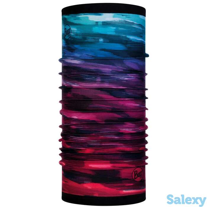 Бандана buff reversible polar  new khewra multi/black, фотография 1