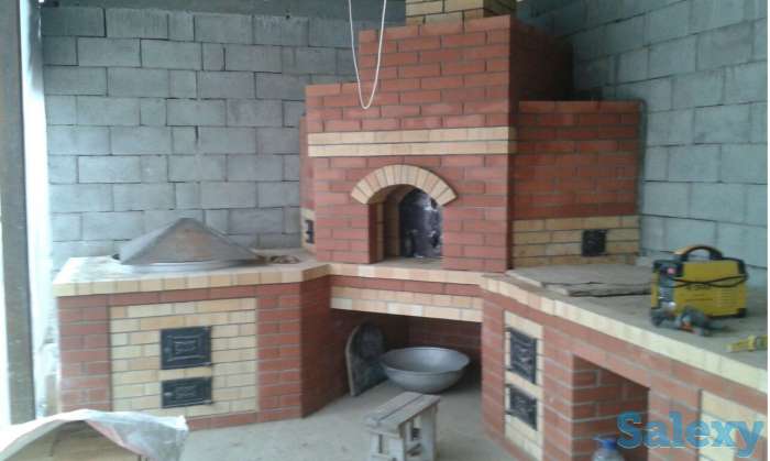 Камины,Барбекю,Русские печи,Тандыры,Варочные комплексы, фотография 2