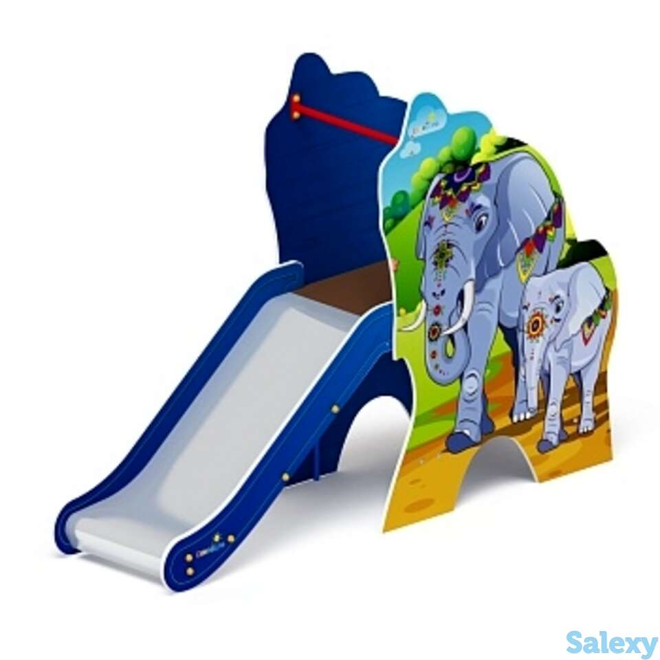 Горка слоник - ио 41.01.04-01 - (сафари) h=750, фотография 1