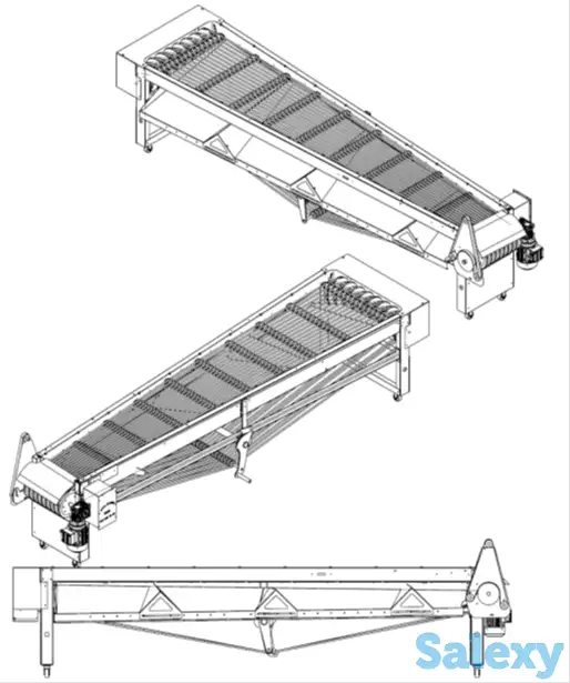 Линейный калиброватель для сортировки вишни, фотография 1