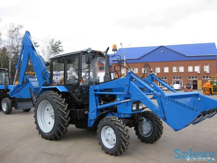 Экскаватор-погрузчик на базе трактора МТЗ, фотография 7