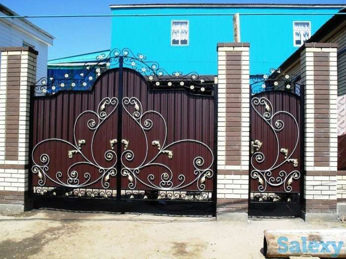 Кованные ворота на заказ, фотография 1