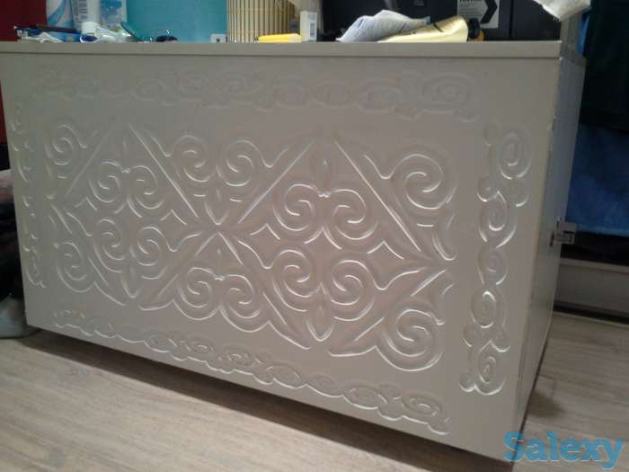 Продам тумбу-сундук с национальным орнаментом. 5 000., фотография 1