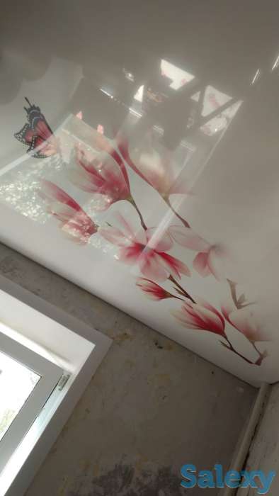 Натяжные потолки.Солнцезащитная плёнка., фотография 1