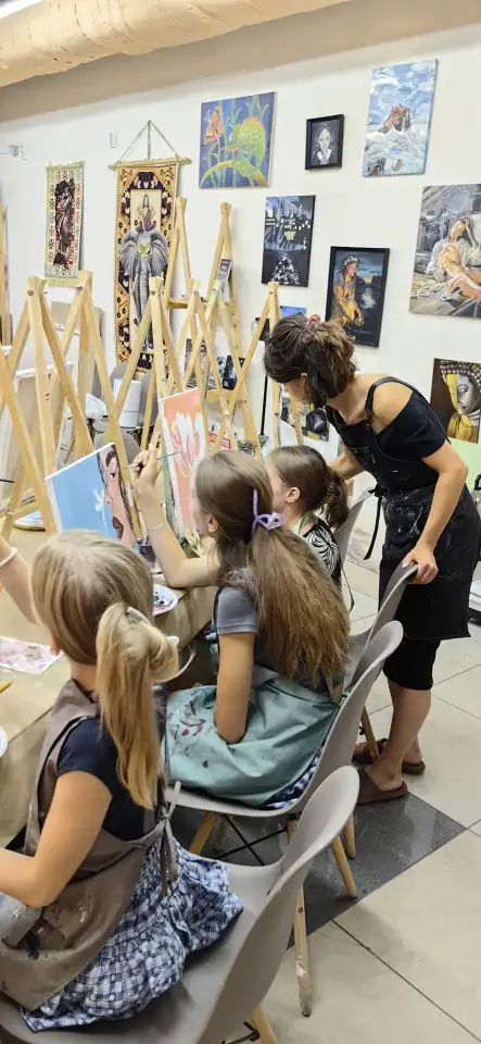 Детские курсы по рисованию, фотография 4