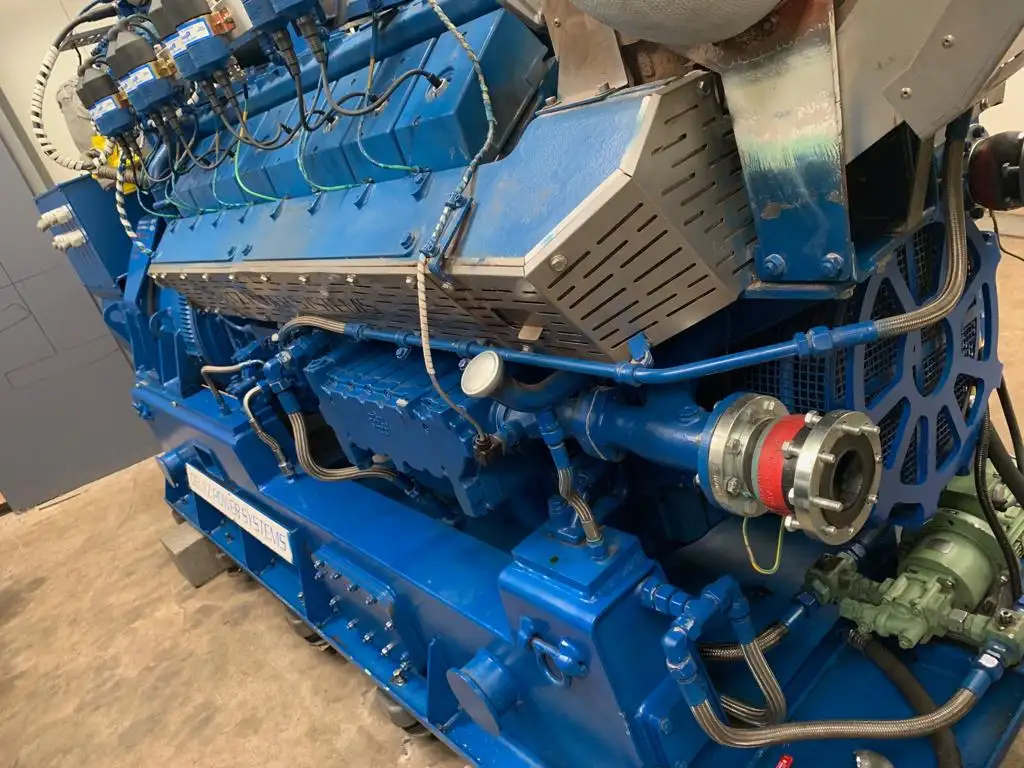 БУ ГПД MWM 20202V12, 1,2 MВт, когенерация, 2016 г. в., фотография 3