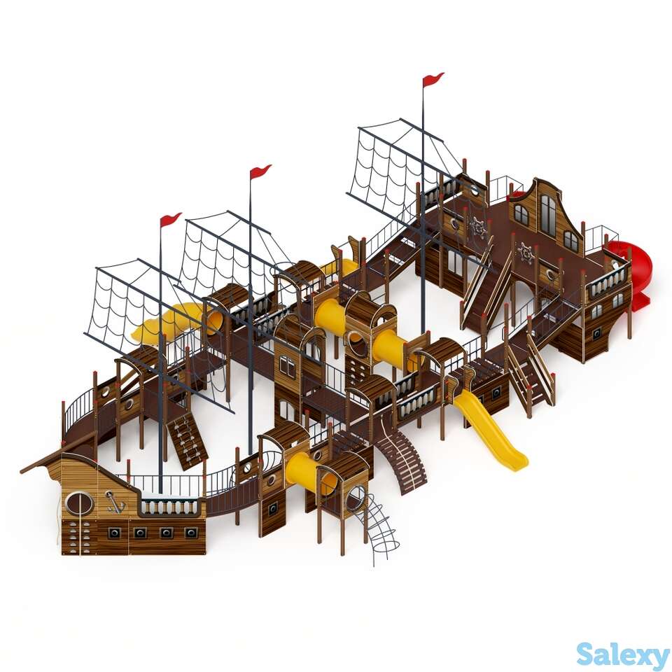 Детский игровой комплекс «баркетина» дик 2.03.3.06-02 н=1200 н=1500 н=2000, фотография 1