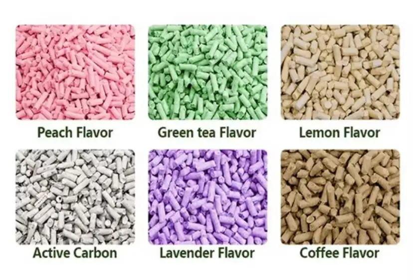 Комкующий наполнитель для кошек Тофу С Ароматами Зеленное яблоко, Вишня, Ваниль, Клубника, Нейтральный, фотография 15