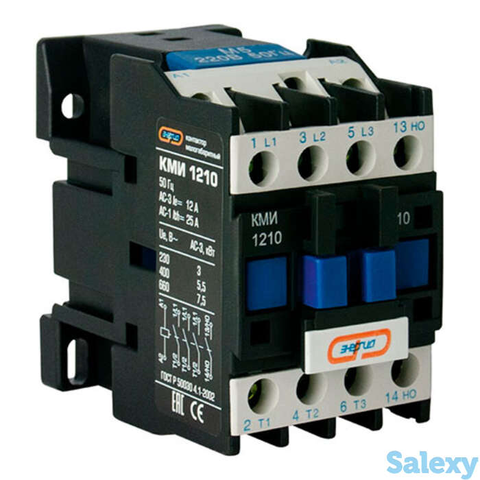 Контактор КМИ-1210 12 А 220AC 1НО Энергия (КМИ-1201), фотография 1