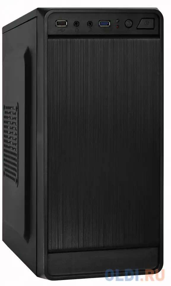 Корпус microatx exegate baa-108u 350 вт чёрный ex283128rus, фотография 1