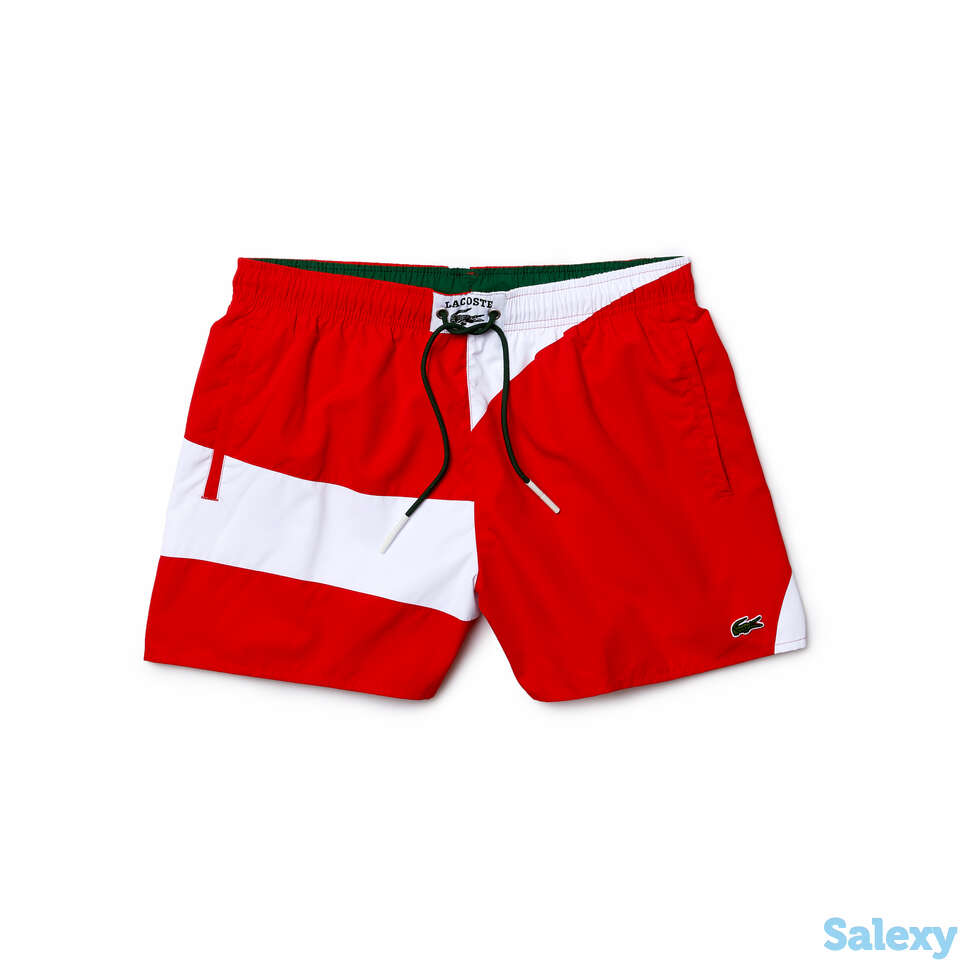 Купальные мужские шорты lacoste, фотография 1