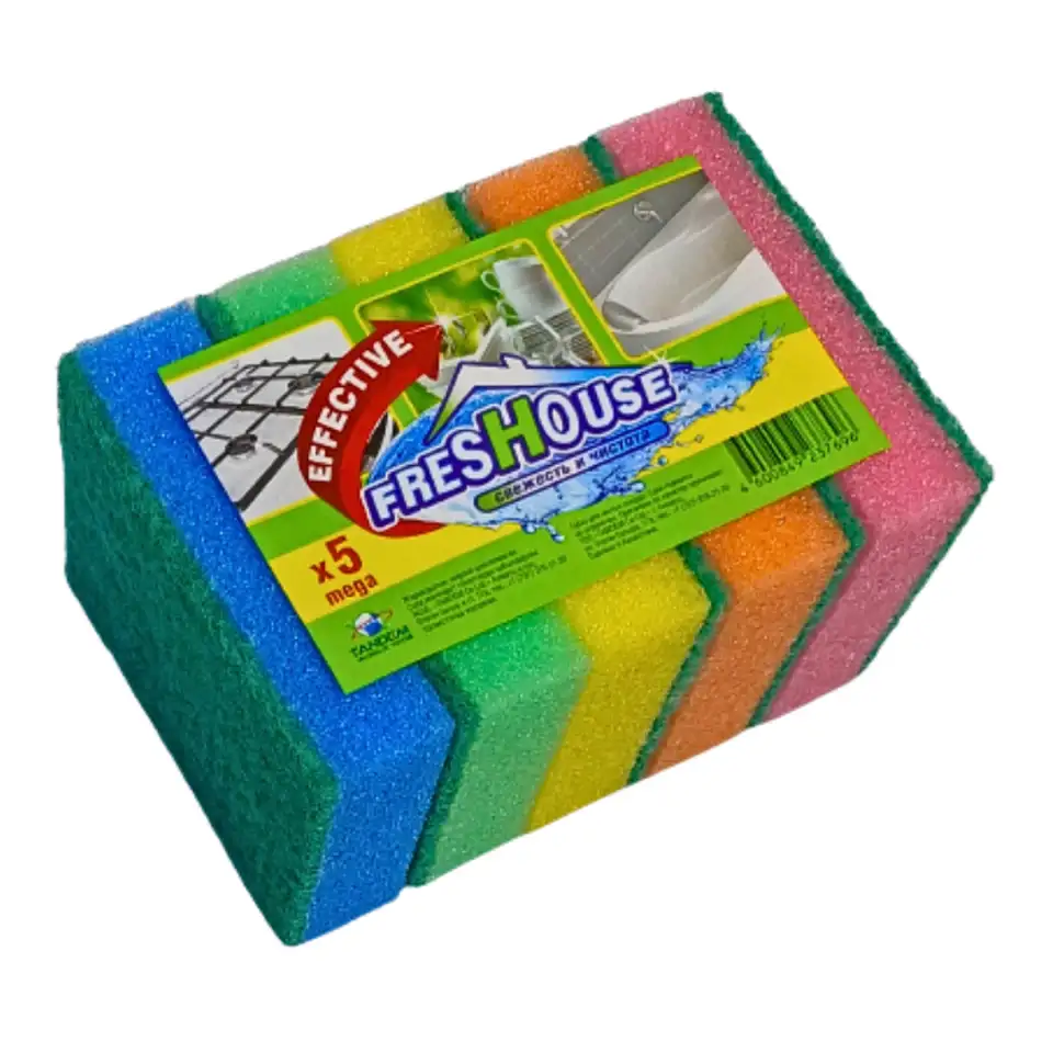 Губки для мытья посуды по оптовым ценам, фотография 2